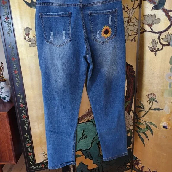 Sunflower straight leg distressed jean - Picture 3 of 3